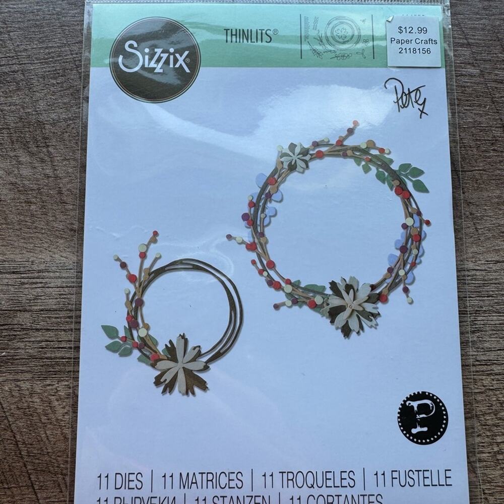 Sizzix Winter Garland Thinlits Die Set